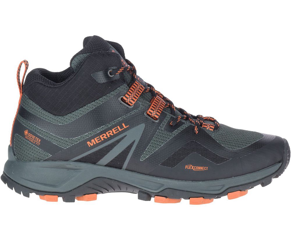 Kozaki Merrell Męskie Szare - Mqm Flex 2 Mid Gore-Tex® - 465297-ZAK